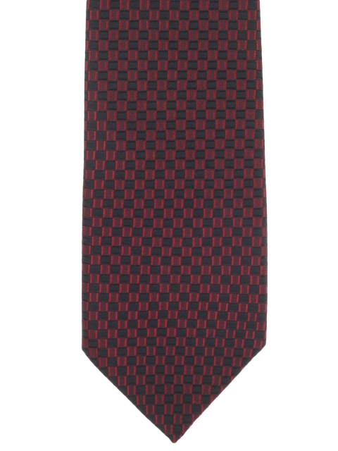 

Alvaro Castagnino Men Black & Maroon Patterned Tie