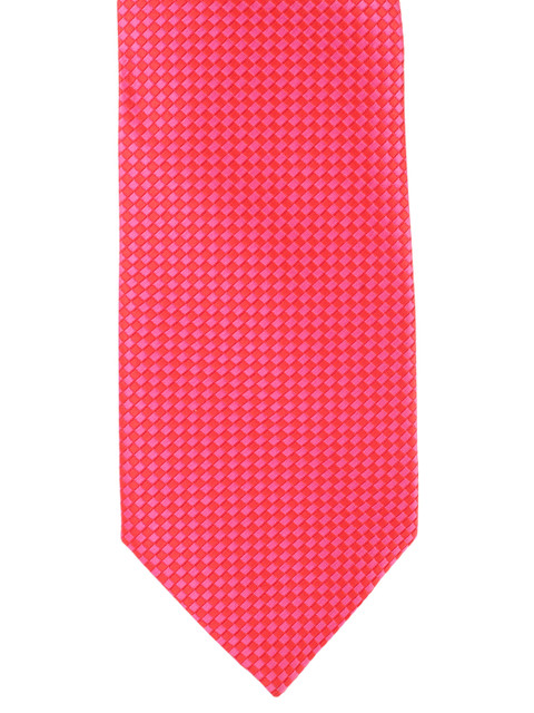 

Alvaro Castagnino Men Pink Checked Tie