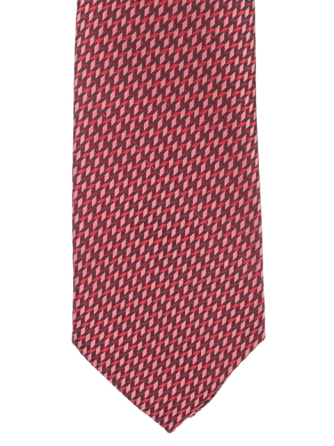 

Alvaro Castagnino Men Maroon Patterned Tie