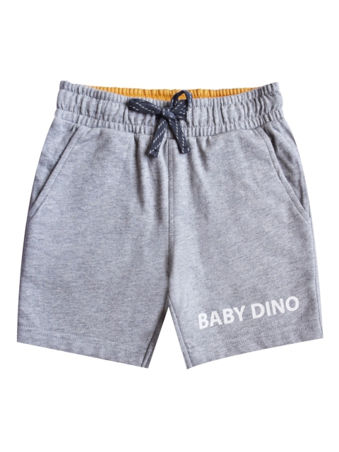 

milou Boys Grey Cotton Shorts