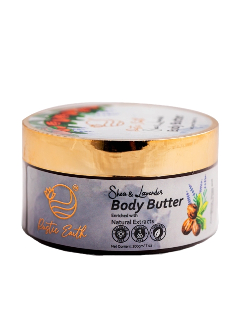 

Rustic Earth Shea with Lavender Body Butter 200GM, Red