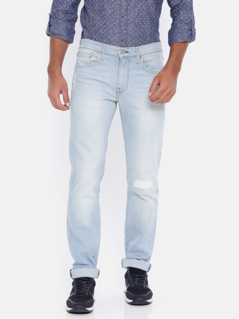 

Levis Men Blue 511 Slim Fit Mid-Rise Mildly Distressed Stretchable Jeans