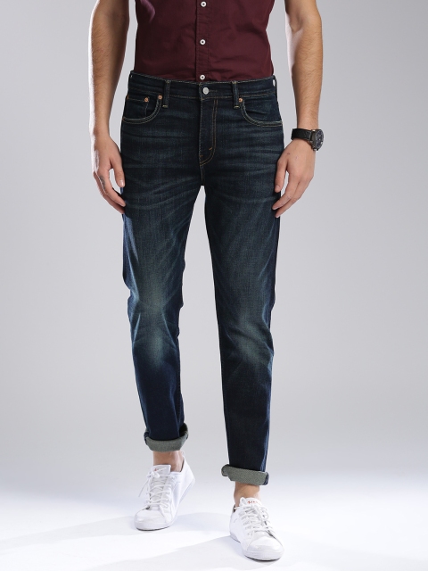 

Levis Men Blue 512 Slim Fit Mid-Rise Clean Look Jeans