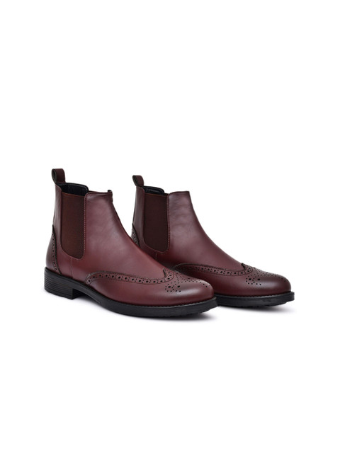 

GRIFFIN Men Brown Chelsea Boots