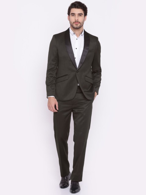 

Raymond Brown Single-Breasted Contemporary Fit Formal Suit