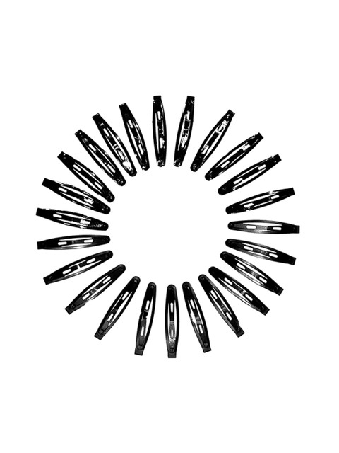 

CHANDERKASH Women Black Tic Tac Hair Clip