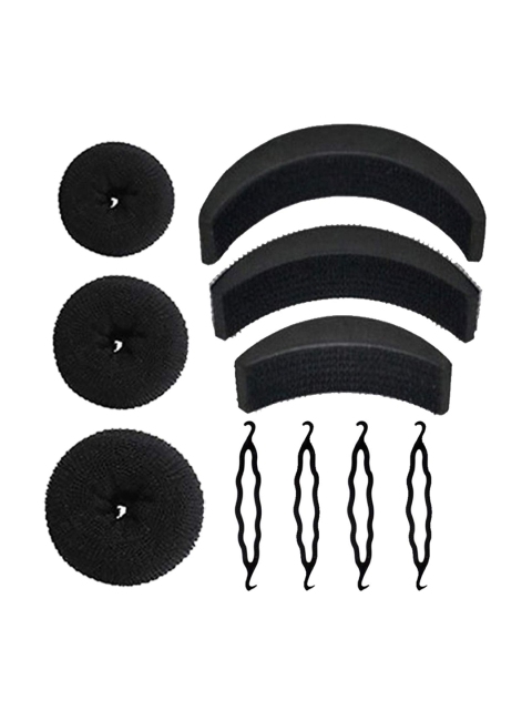 

CHANDERKASH Women Black Set of 10 Hair Accessory Set