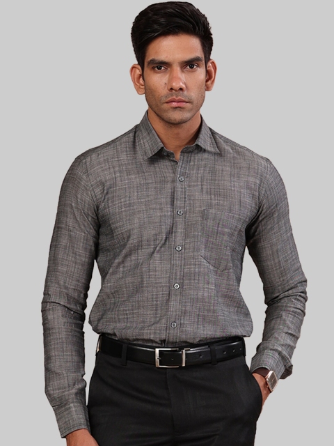 

Tistabene Men Grey Premium Casual Shirt
