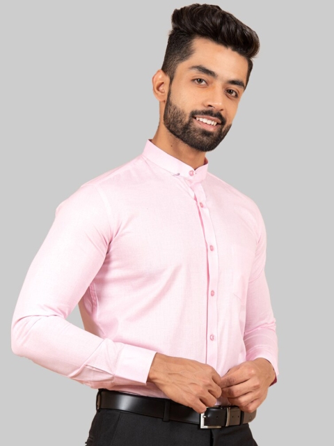 

Tistabene Men Pink Premium Formal Shirt