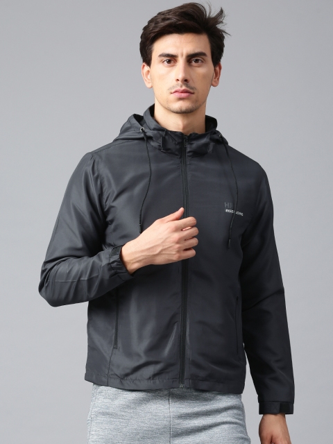 

HRX Active by Hrithik Roshan Men Black Solid Sporty Jacket