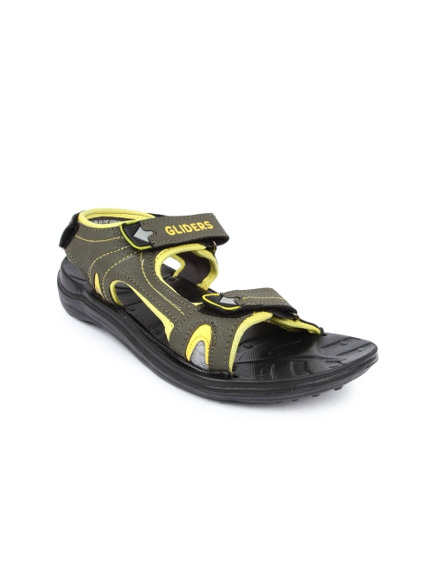 

Liberty Women Green Solid Sports Sandals