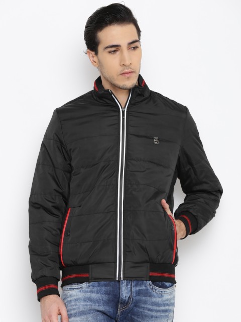 

Fort Collins Men Black Solid Bomber