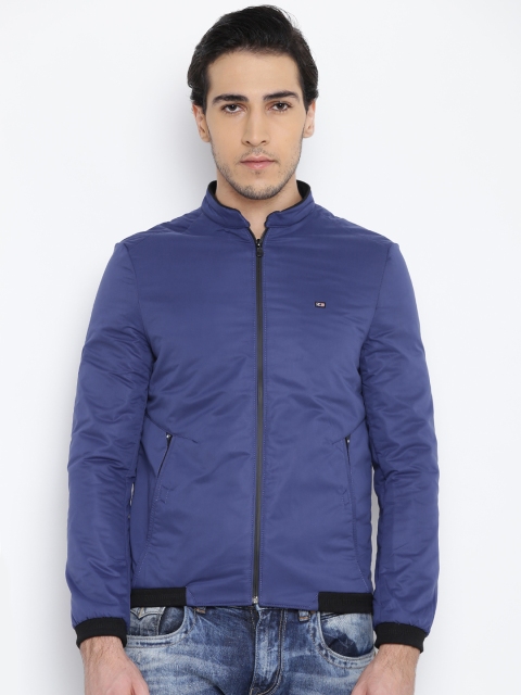 

Fort Collins Men Blue Solid Bomber