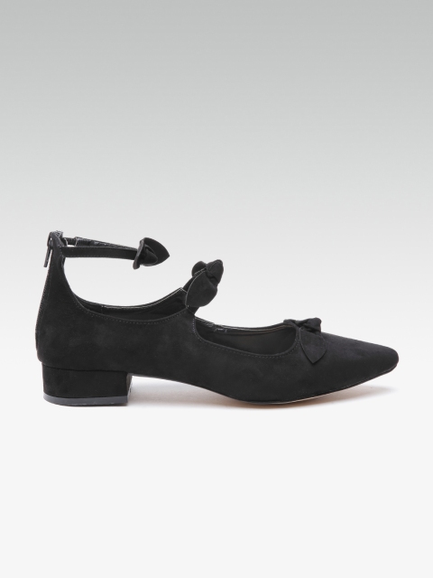 

DOROTHY PERKINS Women Black Solid Sandals