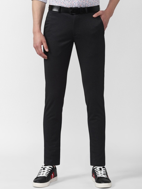 

Van Heusen Sport Men Black Slim Fit Trousers