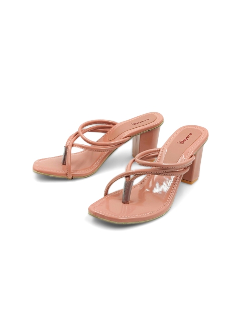 

Sayera Pink Block Heels