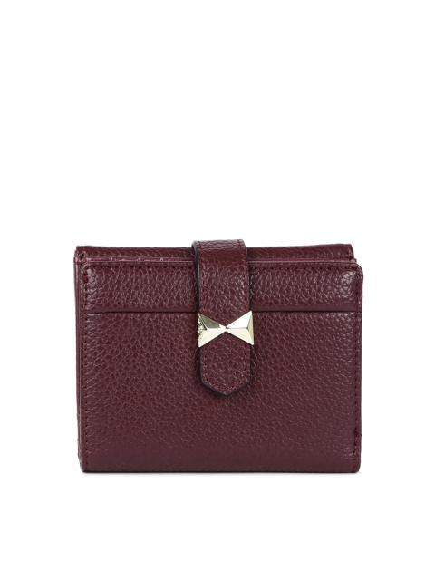 

DressBerry Women Burgundy Wallet