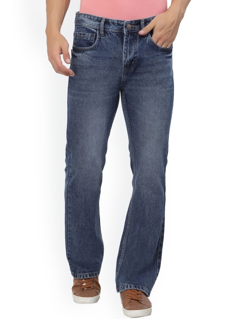 

FEVER Men Blue Bootcut Light Fade Jeans