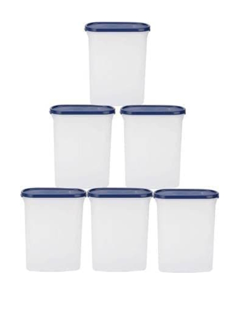 

SignoraWare Set Of 6 Blue Solid Food Container