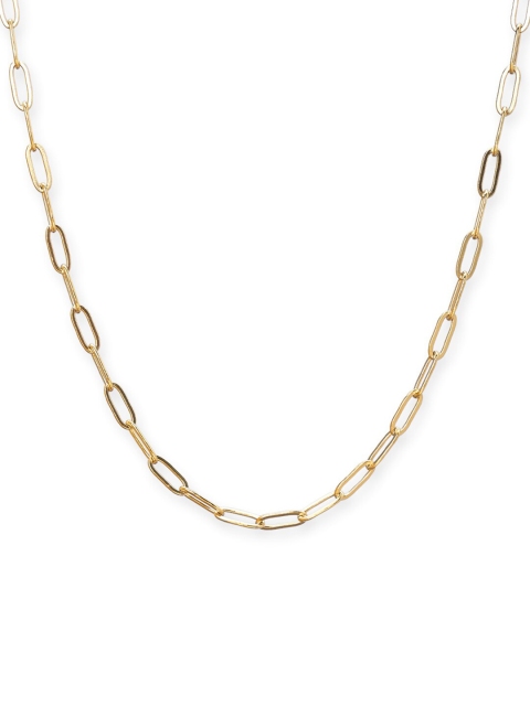 

PALMONAS Women Gold-Toned Gold-Plated Handcrafted Necklace