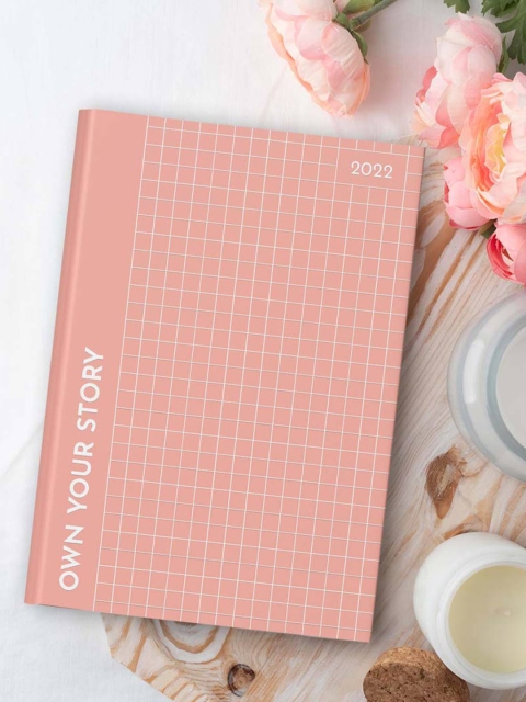 

HOUSE OF EDI Pink & White Checked Planner