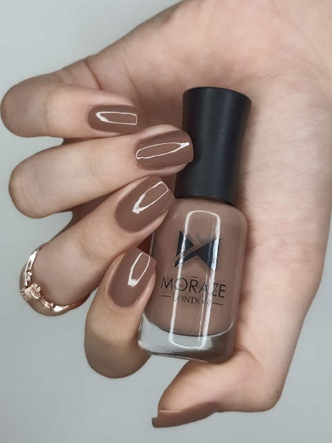 

Moraze Non Toxic Nail Enamel-Cocoa Nude, 8 ML