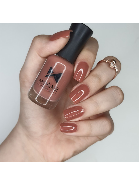

Moraze Glossy Finish Nail Enamel - Almond Nude 8 ml
