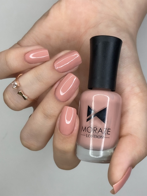 

Moraze Glossy Finish Rose Nude Nail Polish 8 ML