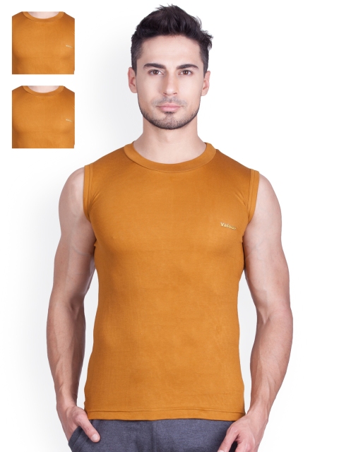

Lux Cozi Pack of 3 Innerwear Vests COZI_VLR_MEGA, Brown