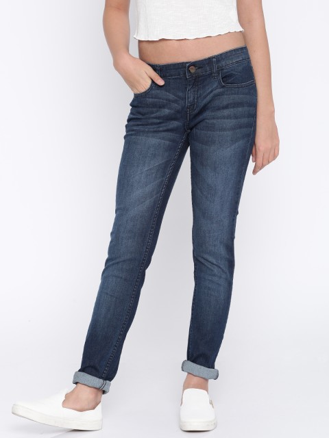 

Jealous 21 Women Blue Slim Fit Mid-Rise Clean Look Stretchable Jeans