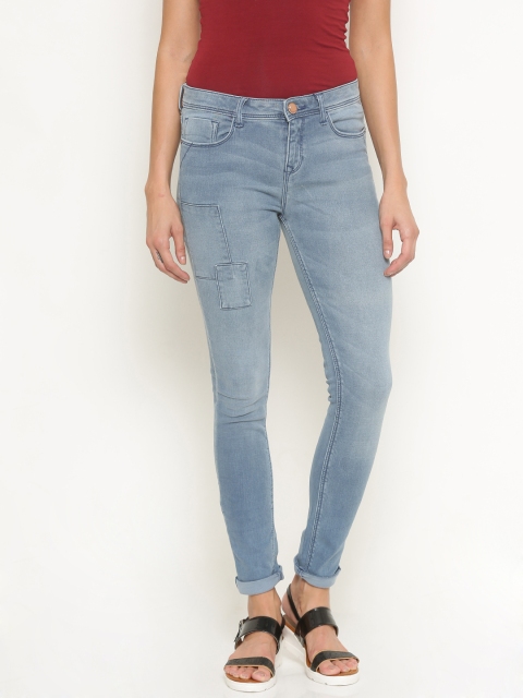 

Jealous 21 Women Blue Mid-Rise Clean Look Stretchable Jeans