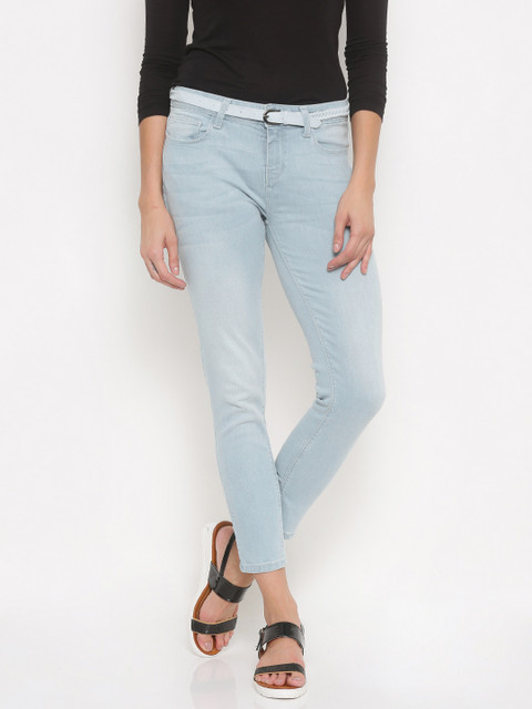 

Jealous 21 Women Blue Hottie Slim Fit Mid-Rise Clean Look Stretchable Jeans