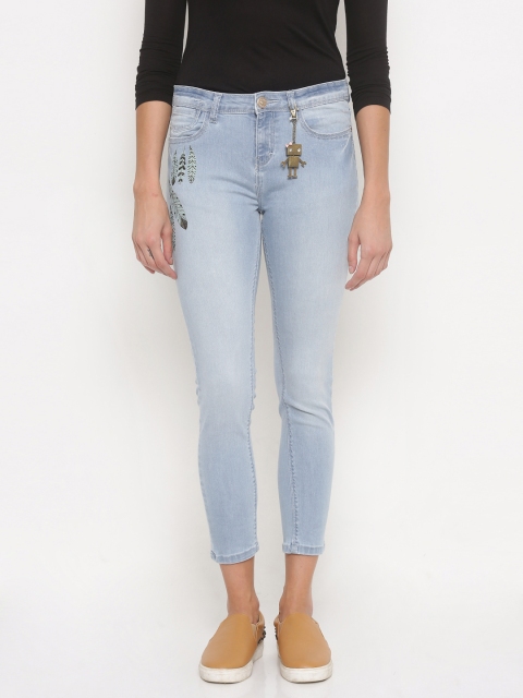 

Jealous 21 Women Blue Hottie Slim Fit Mid-Rise Clean Look Stretchable Jeans