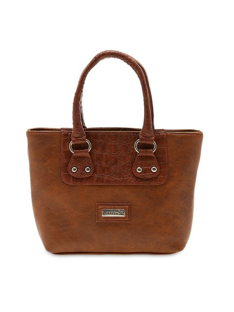 

ESBEDA Brown Solid Handheld Bag