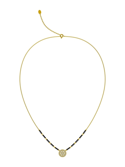 

PALMONAS 18k Gold-Plated 925 Sterling Silver Stone Studded Mangalsutra