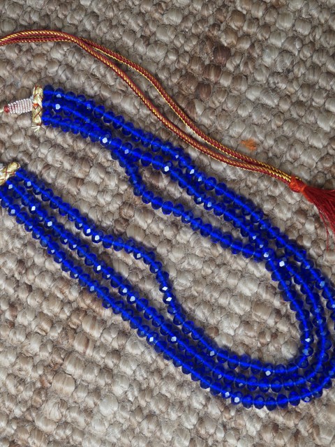 

Unnati Silks Women Blue Layered Necklace