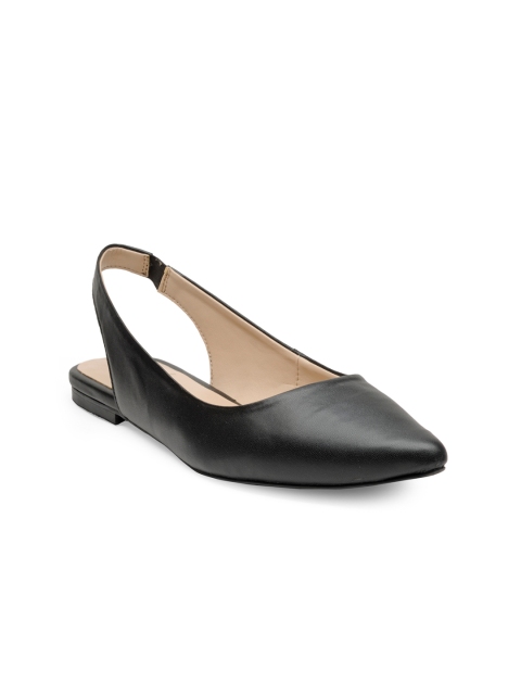 

Carlton London Women Black Solid Flats