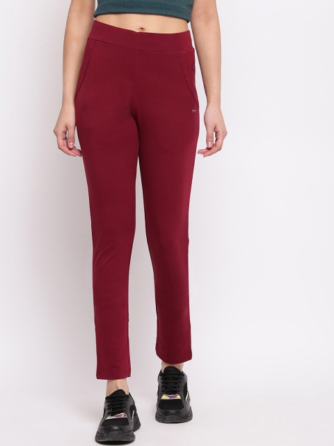 

Marvel Women Maroon Solid Track Pants