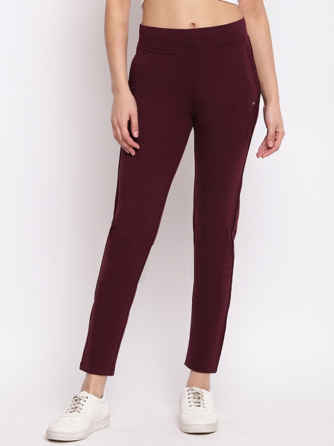 

Marvel Women Maroon Solid Track Pants