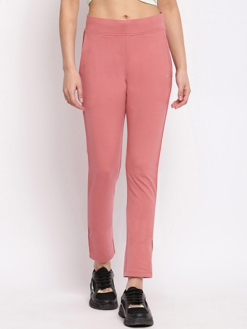 

Marvel Women Pink Solid Track Pant