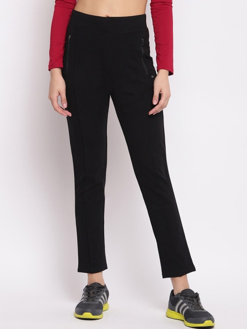 

Marvel Women Black Solid Track Pants