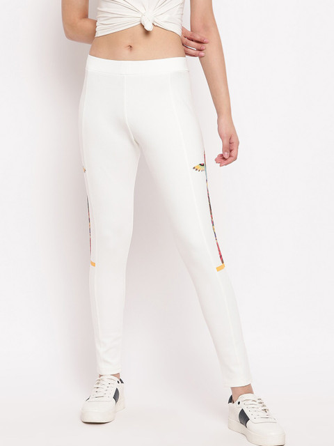

Marvel Women White Printed Woven Jeggings