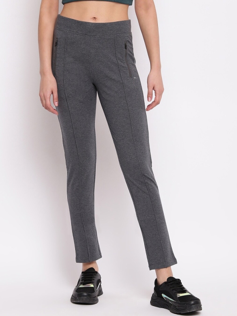 

Marvel Women Grey Solid Track Pants
