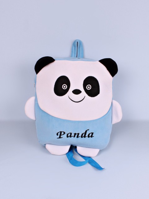 

DukieKooky Unisex Kids Blue & Pink Graphic Backpack