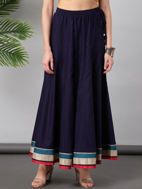 

Lakshita Women Blue A-Line Maxi Skirt