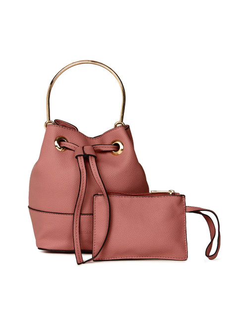 

DressBerry Pink Solid Sling Bag