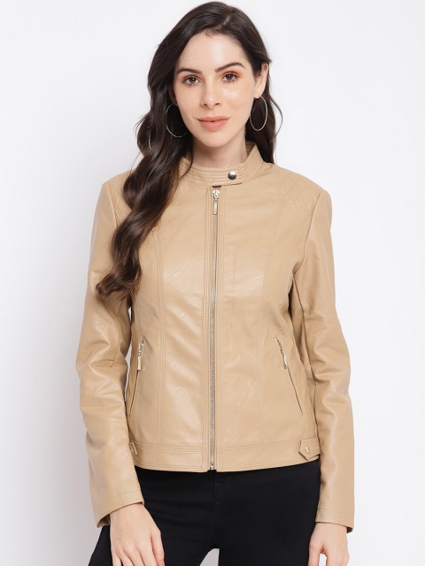 

Latin Quarters Women Brown Leather Biker Jacket