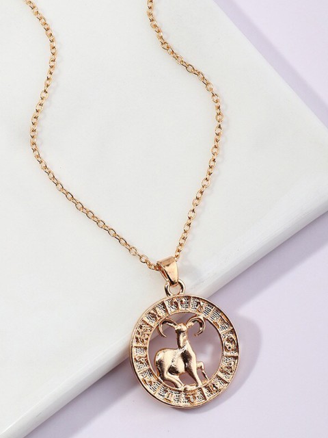 

Pinapes Unisex Set Of 2 Gold-Plated Choker Chain