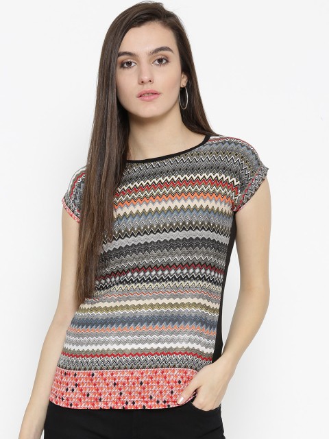 

U&F Women Multicoloured Printed Top, Multi