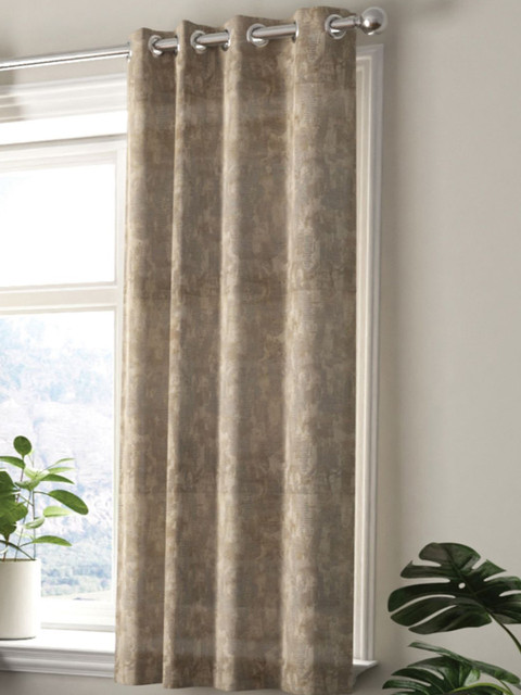 

BIANCA Gold-Toned Room Darkening Window Curtain